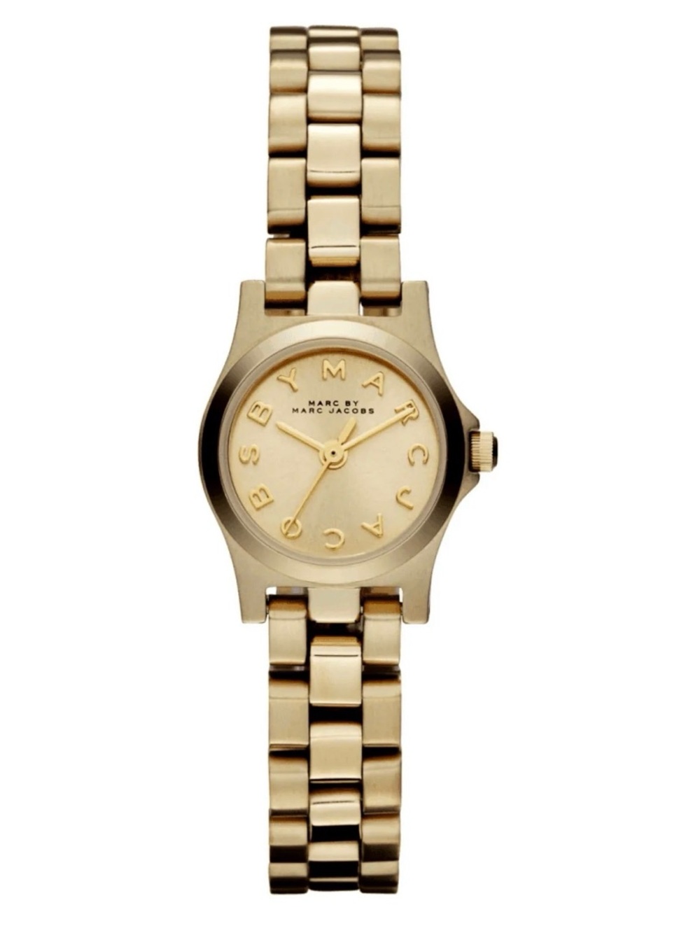 Marc by Marc Jacobs Henry Dinky Gold Watch!